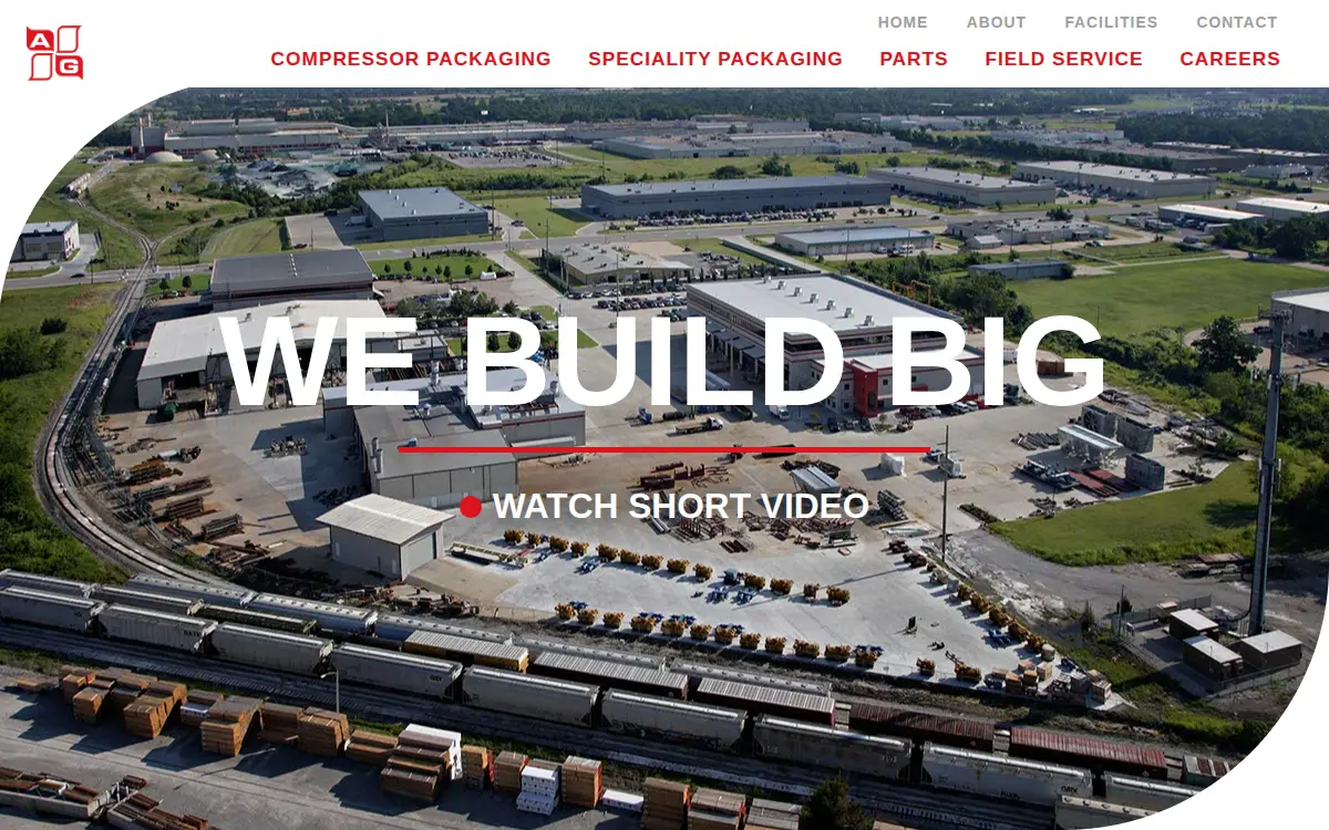 Homepage of A G Equipment CO