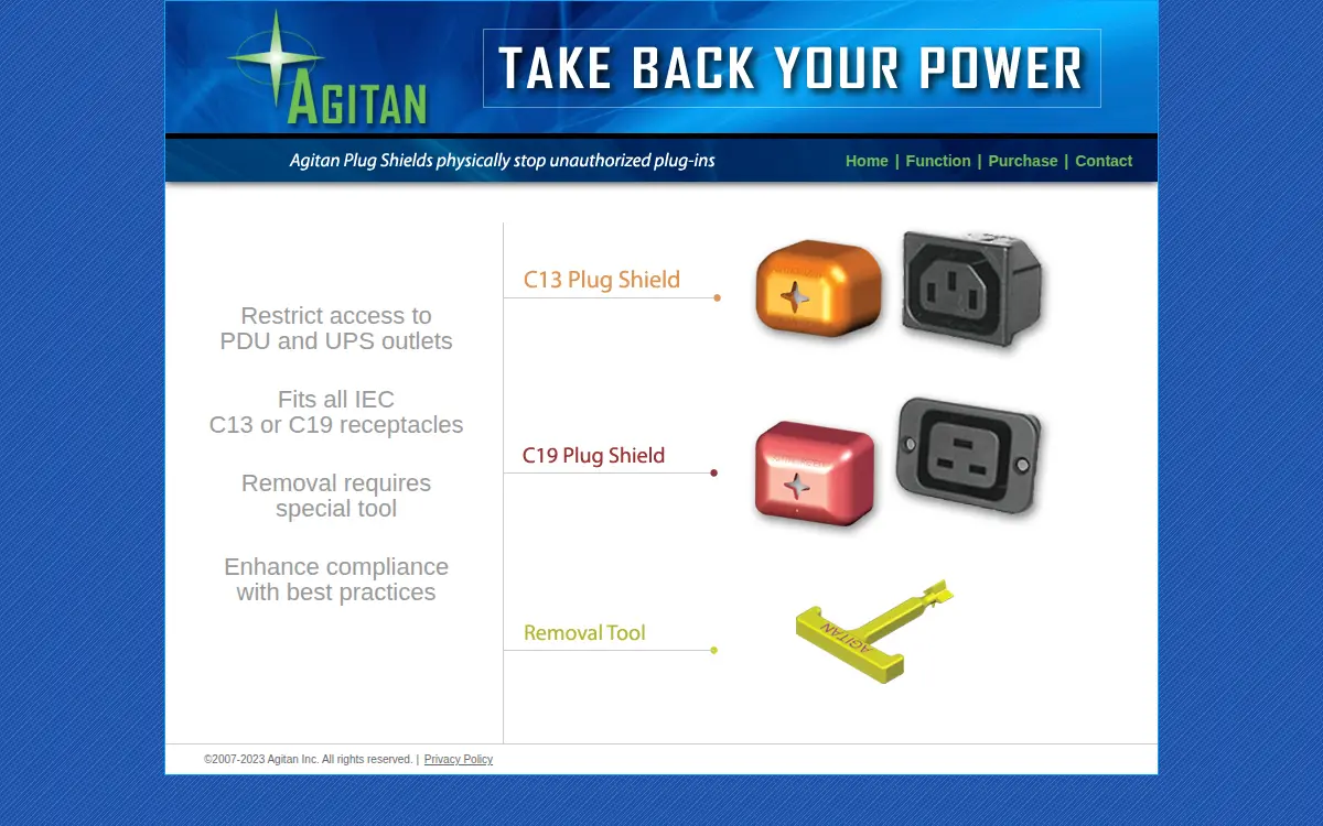 Homepage of Agitan INC