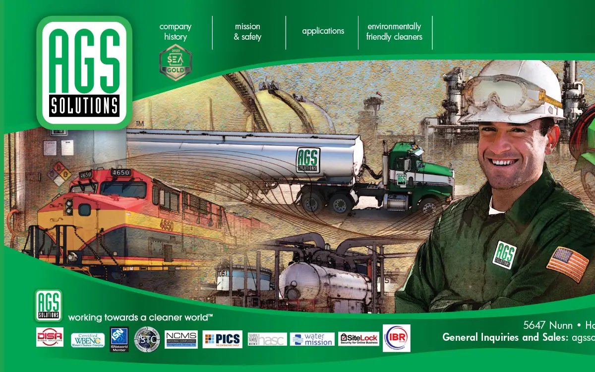 Homepage of Ags Solutions, INC