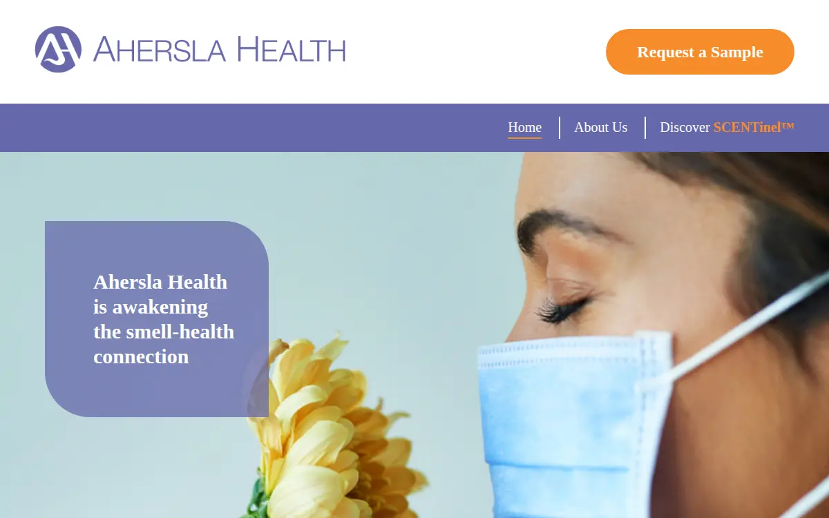 Homepage of Ahersla Health, INC.