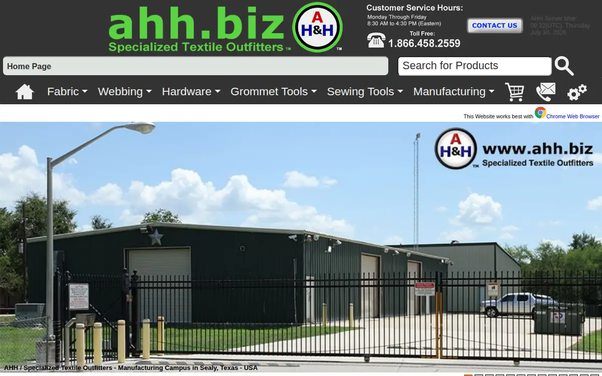 Homepage of American Home & Habitat INC