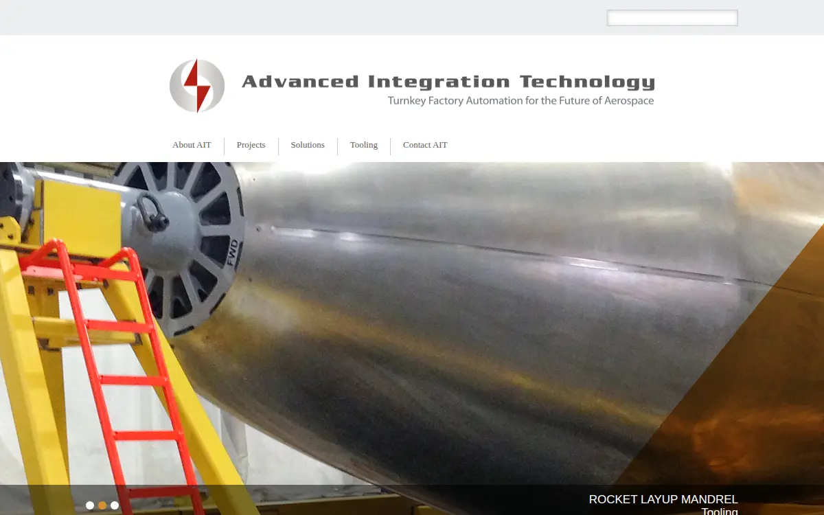 Homepage of Advanced Integration Technology LP