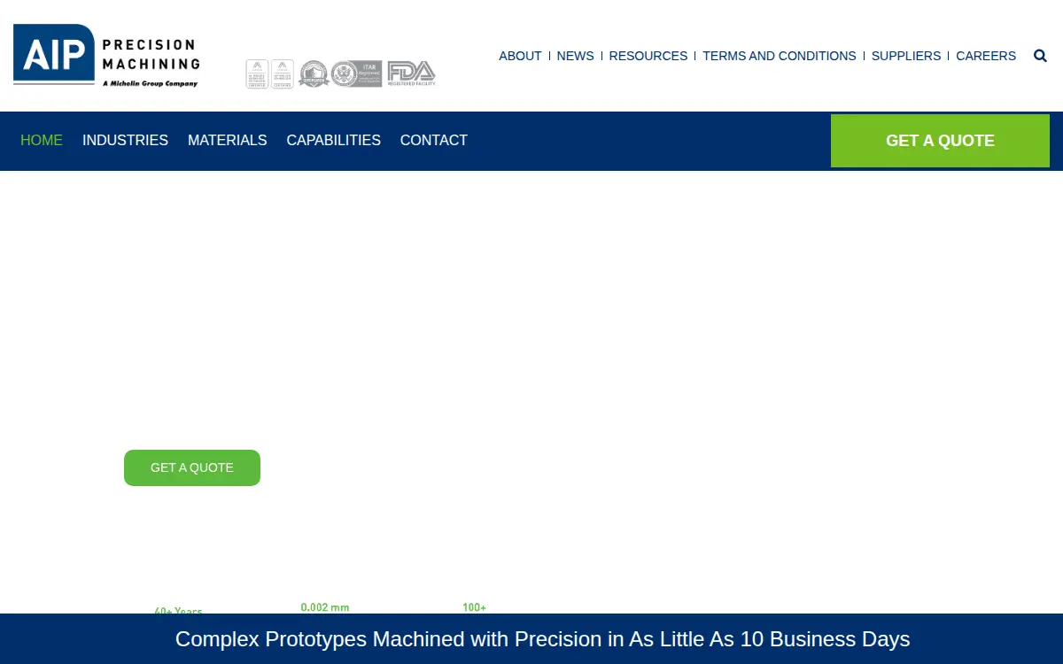 Homepage of American Industrial Plastics LLC