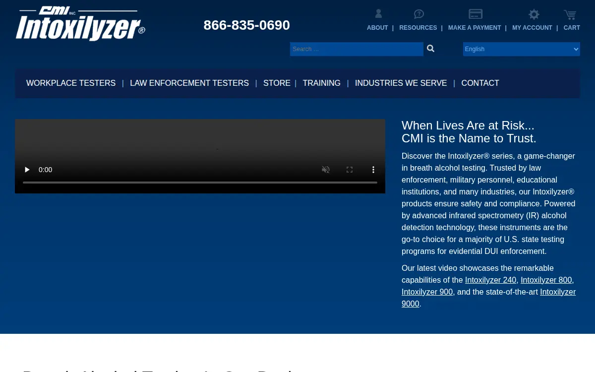Homepage of Cmi INC