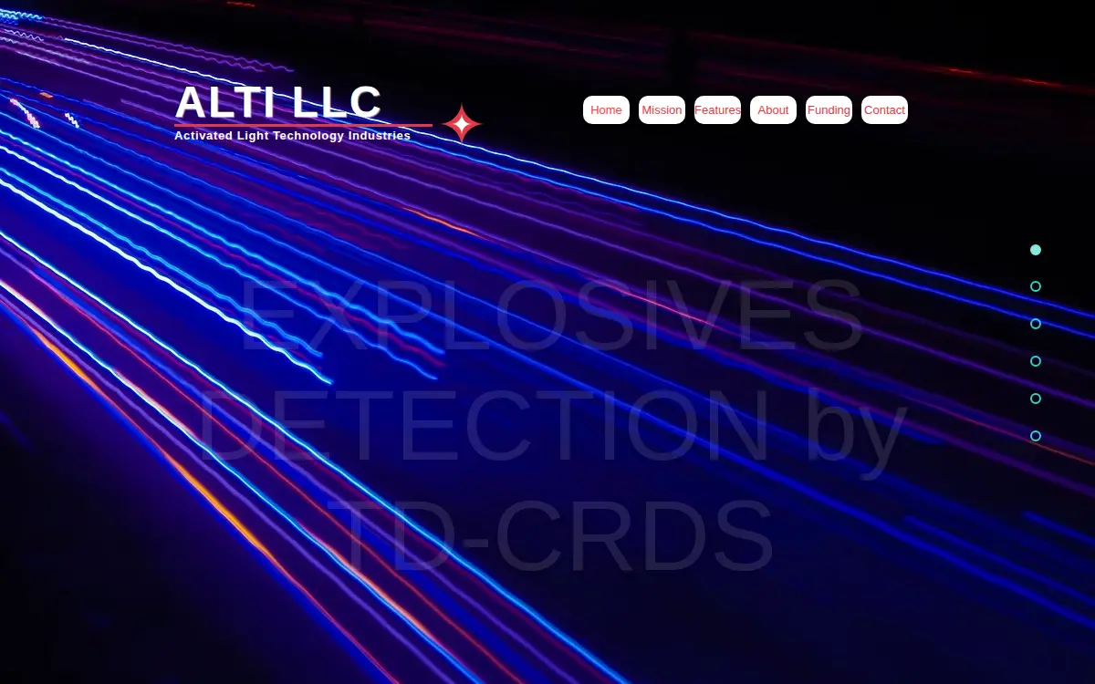 Homepage of Alti LLC