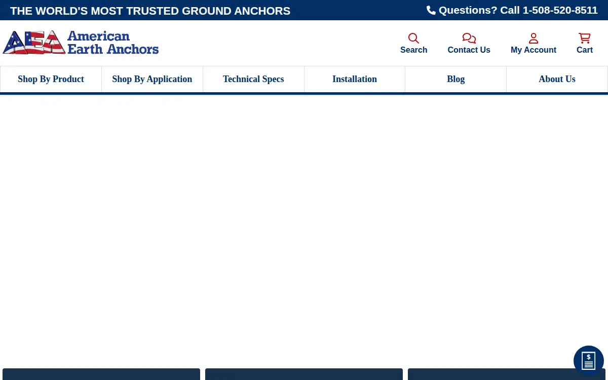 Homepage of American Earth Anchors INC