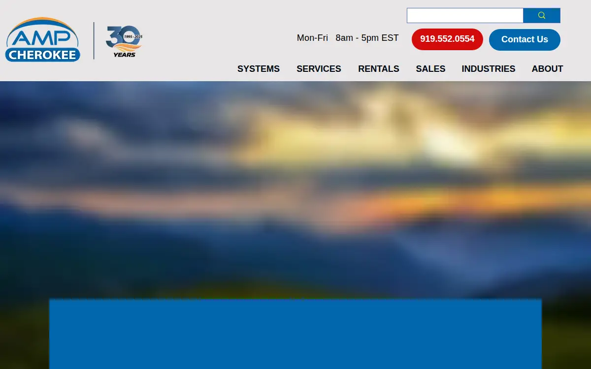 Homepage of Cherokee Instruments, INC.