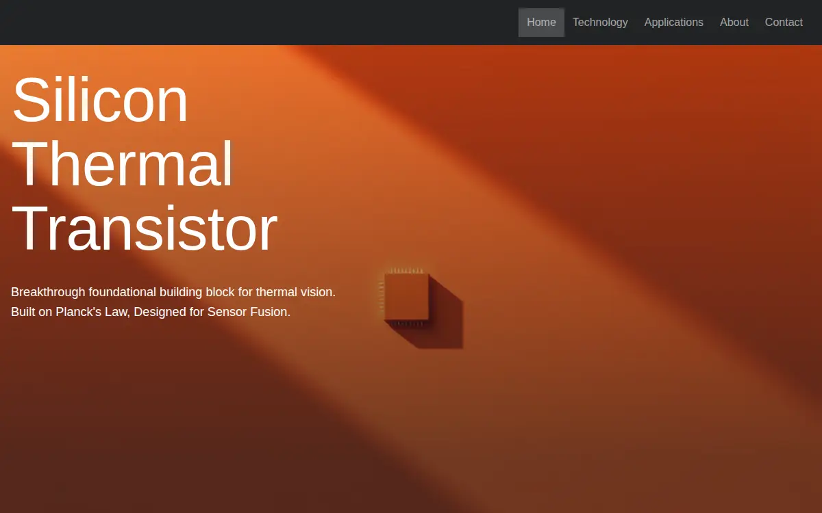 Homepage of Ampvisions LLC
