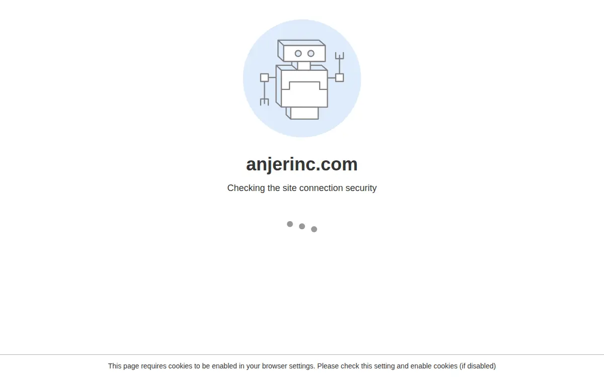 Homepage of Anjer INC