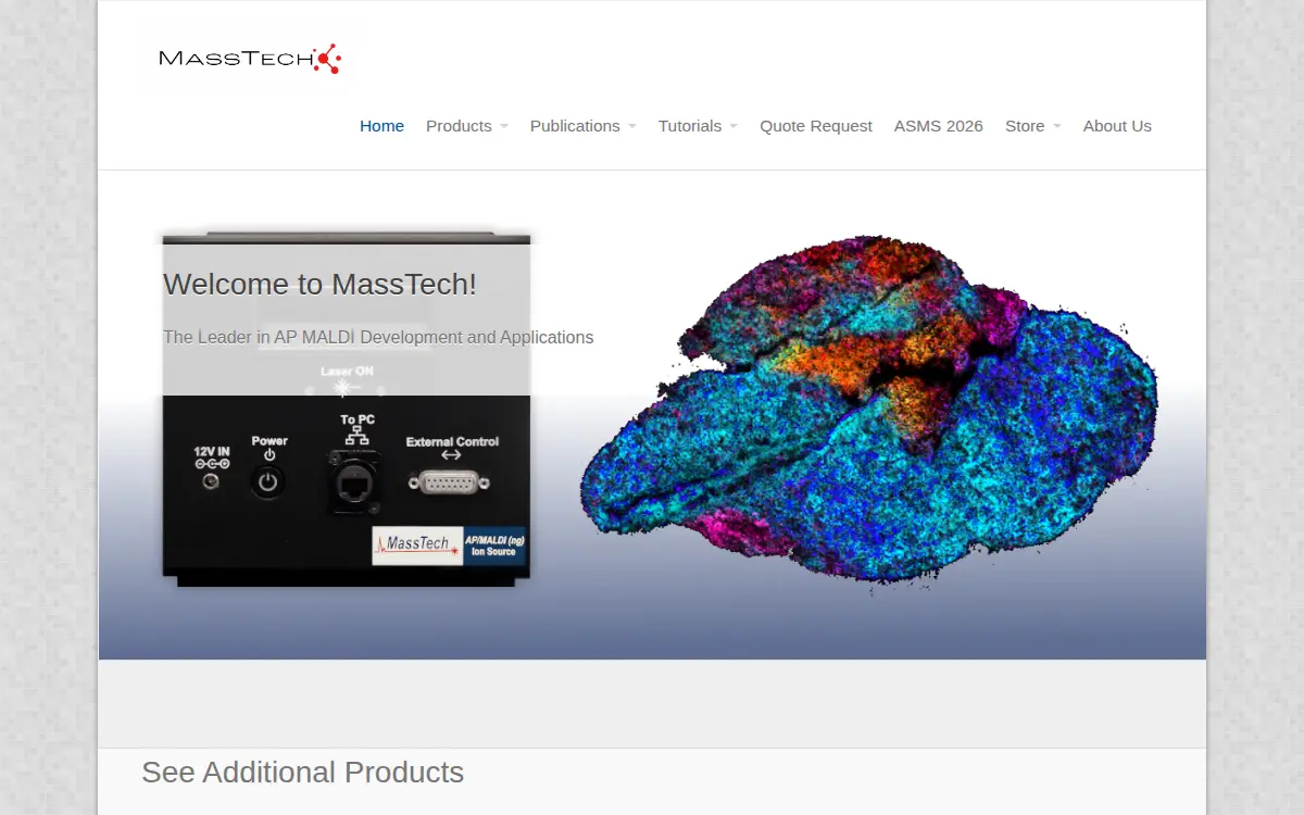Homepage of Masstech, INC