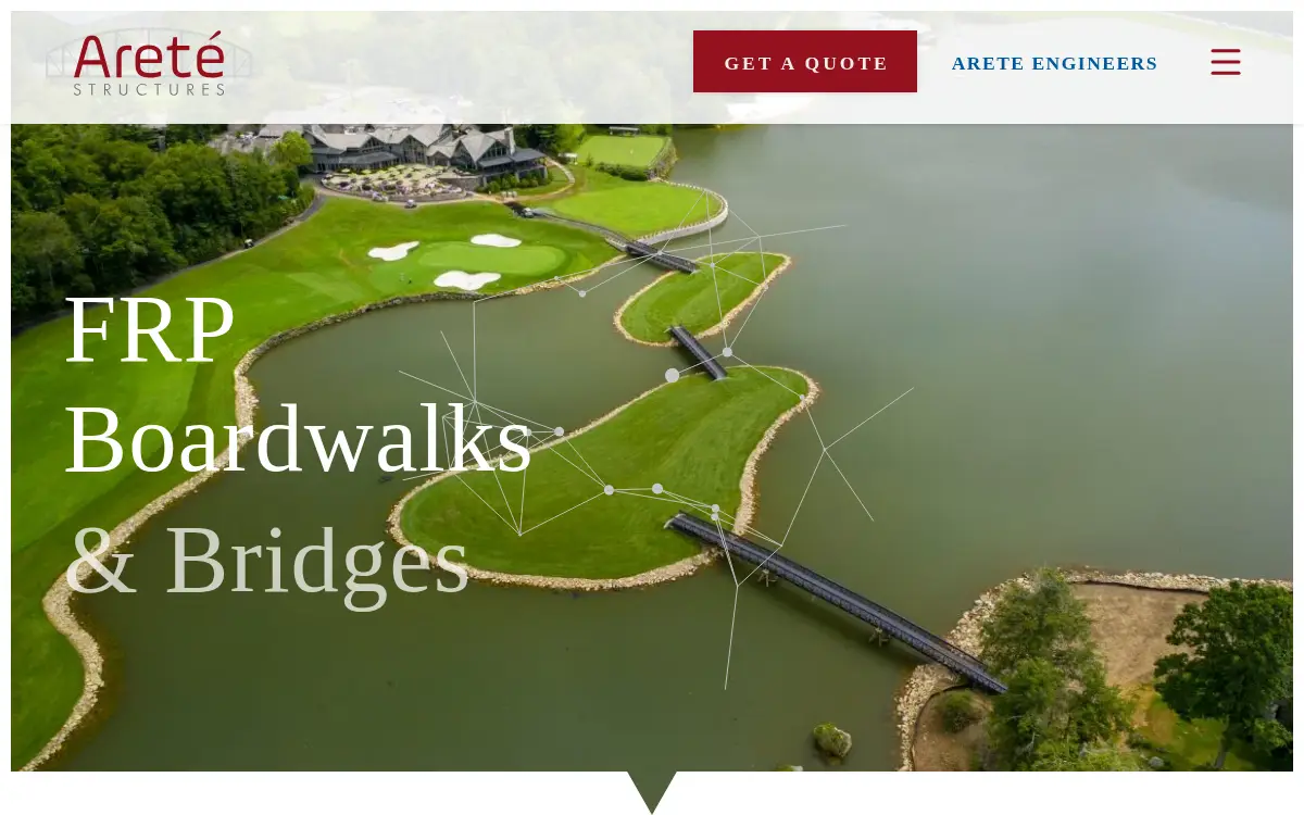 Homepage of Arete Structures LLC