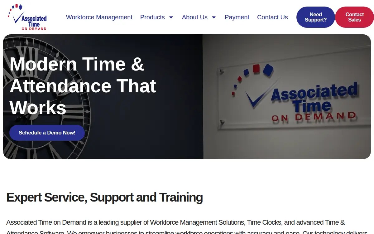 Homepage of Associated Time Instruments, LLC