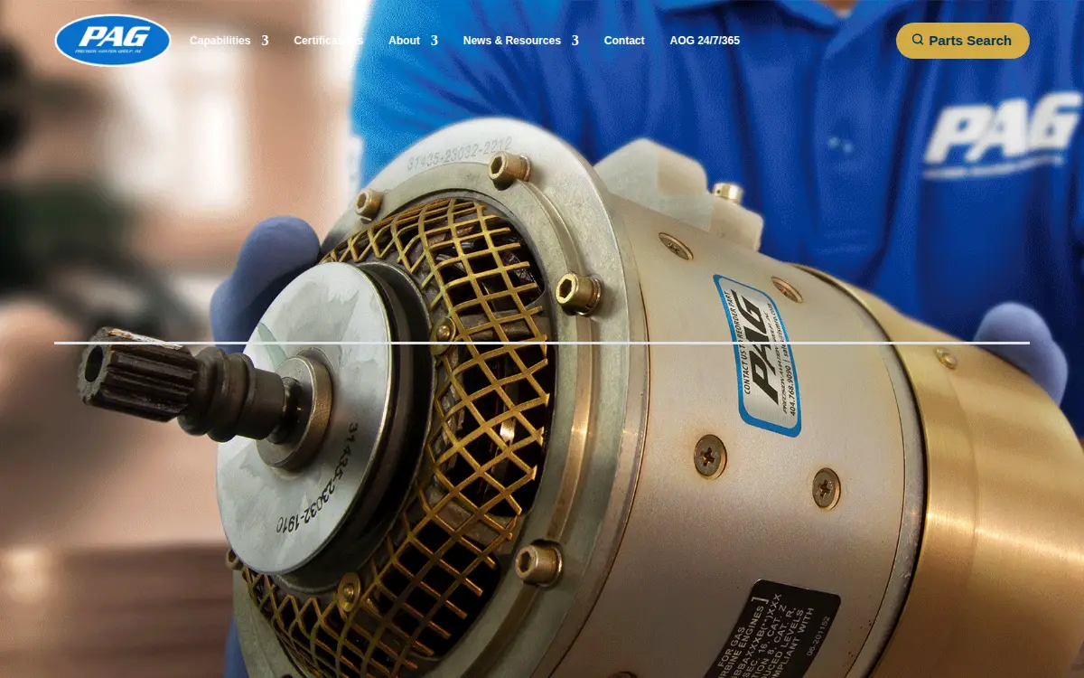 Homepage of Aviation Controls INC