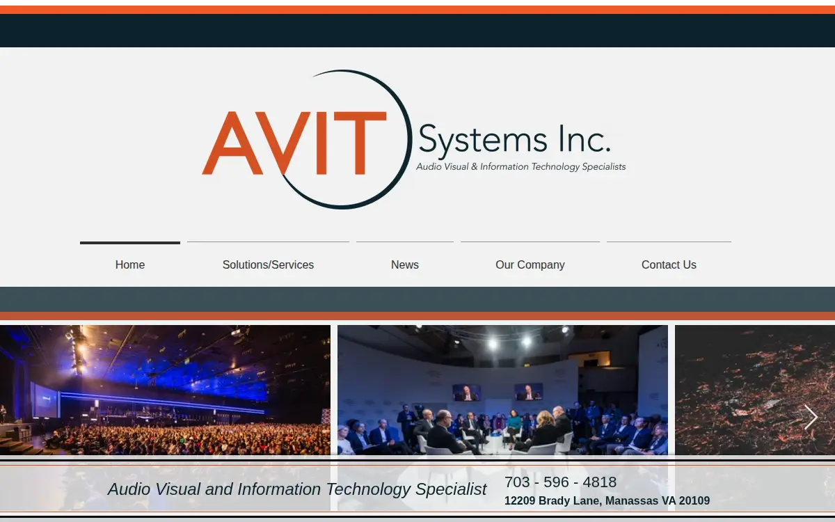 Homepage of Avit Systems INC.