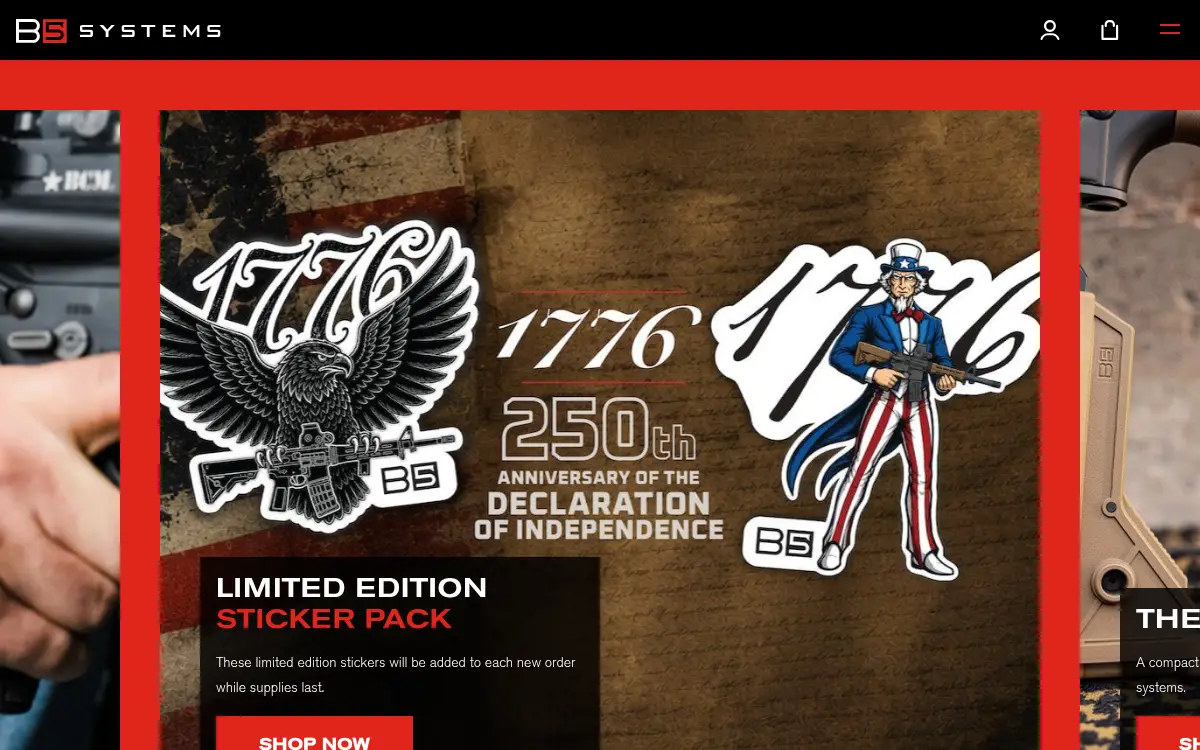 Homepage of B5 Systems INC