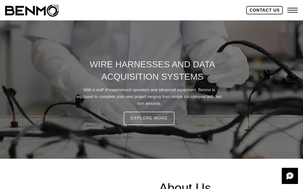 Homepage of Benmo LLC