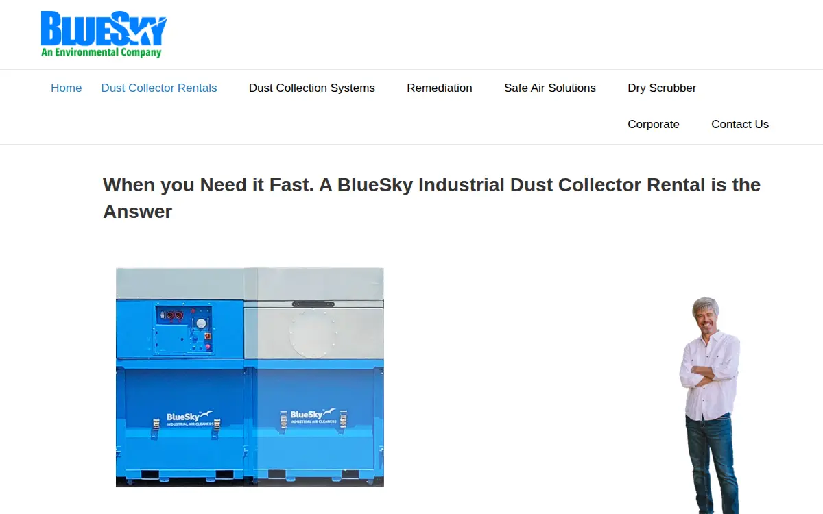 Homepage of Bluesky-global LLC