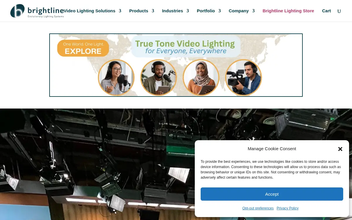 Homepage of Brightline LP