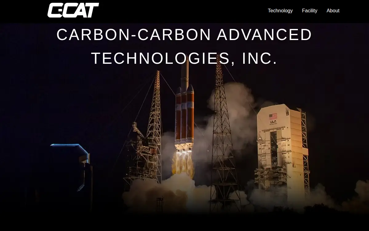 Homepage of Carbon Carbon Advanced Technologies, INC.