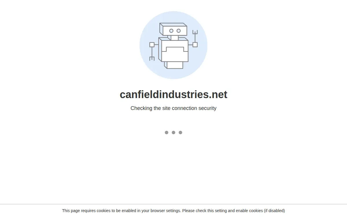 Homepage of Canfield Industries INC