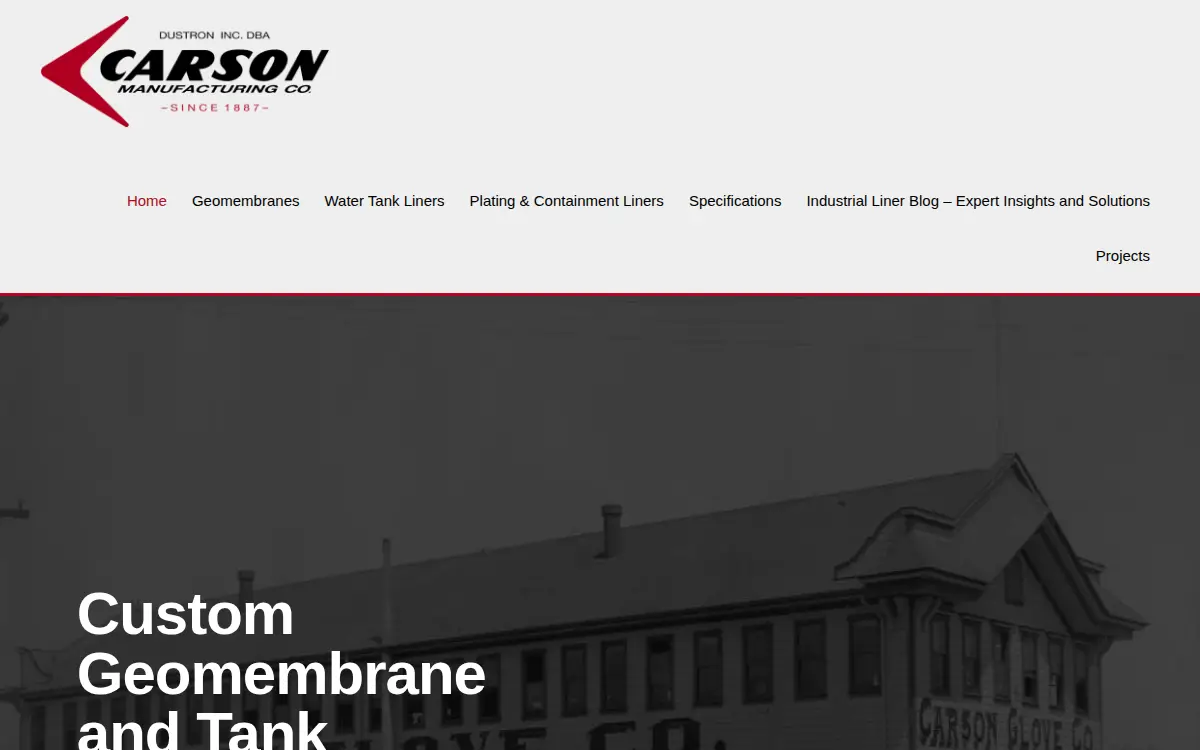 Homepage of Dustron INC