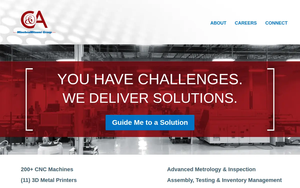 Homepage of C & a Tool Engineering INC