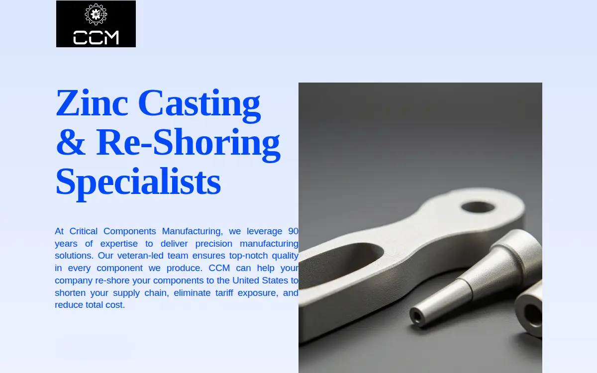 Homepage of Ccm Mfg LLC