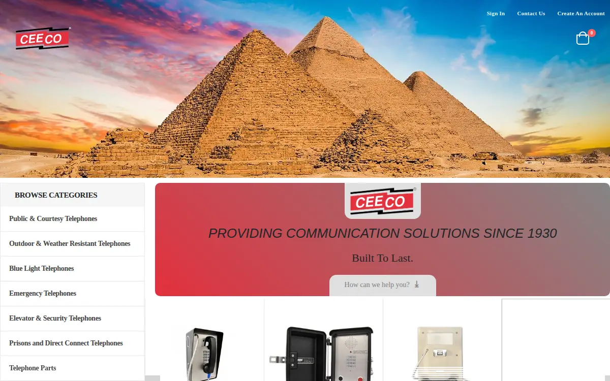 Homepage of Communication Equipment & Engineering CO.