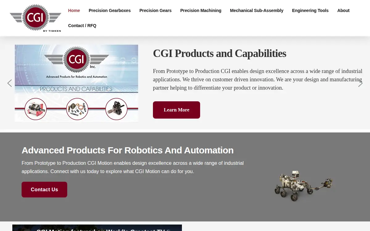 Homepage of Cgi, INC.