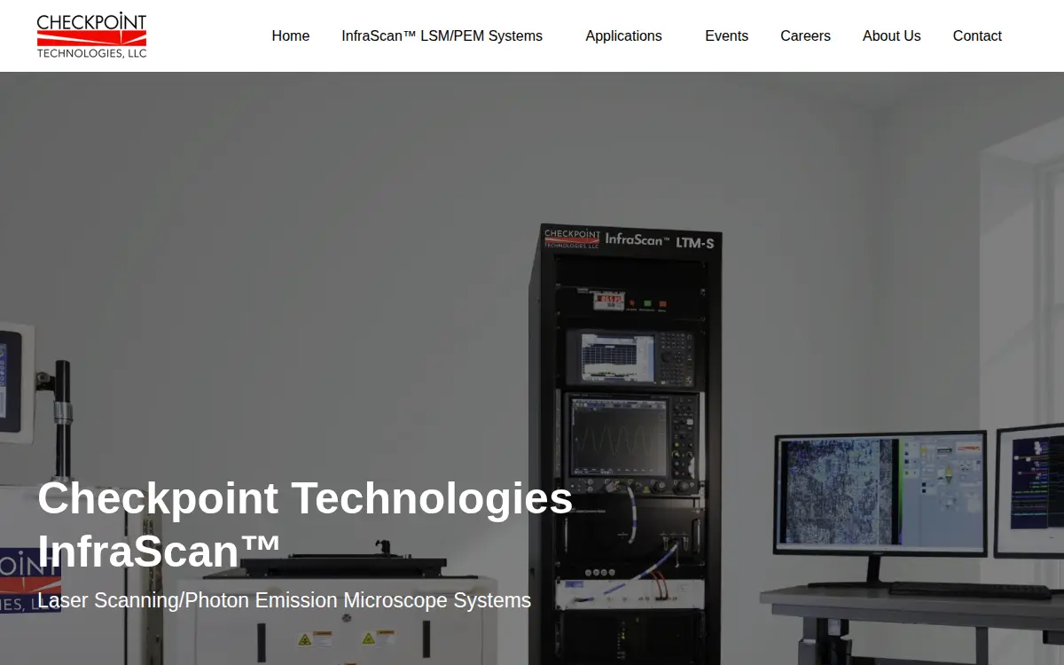 Homepage of Checkpoint Technologies LLC