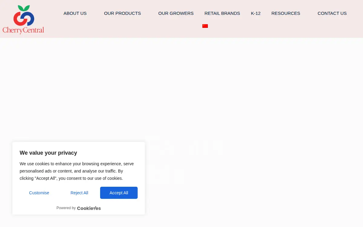 Homepage of Cherry Central Cooperative, INC.