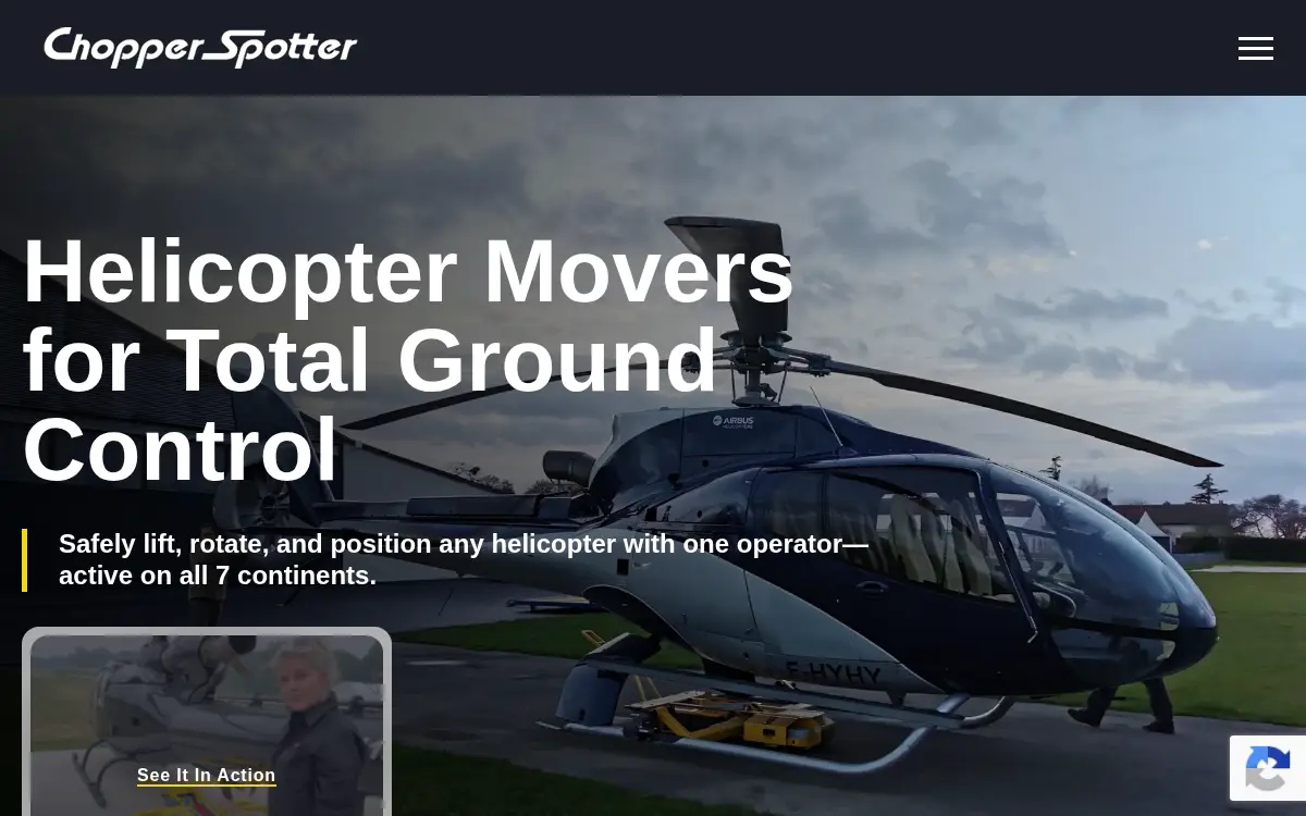 Homepage of Chopper Spotter INC