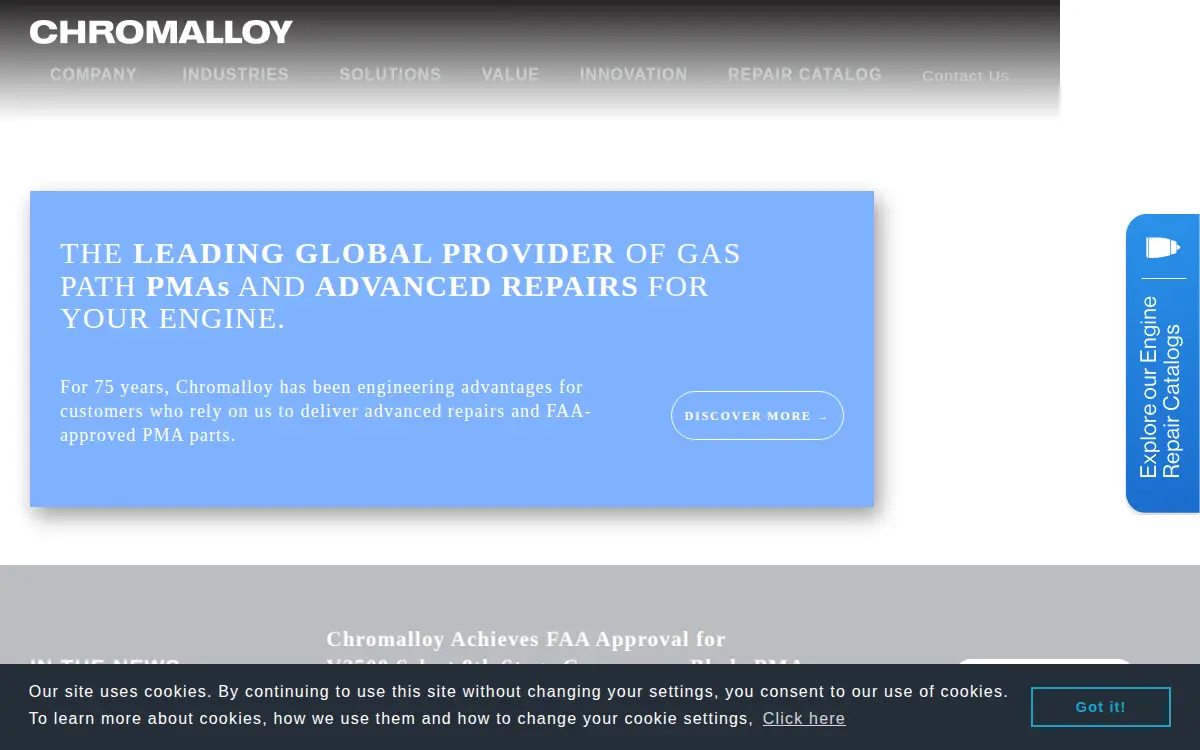 Homepage of High Turbine Technologies LLC