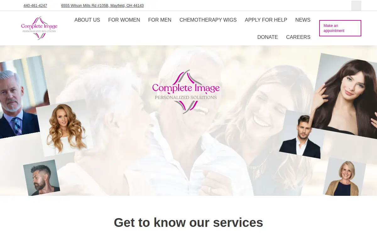 Homepage of Complete Image