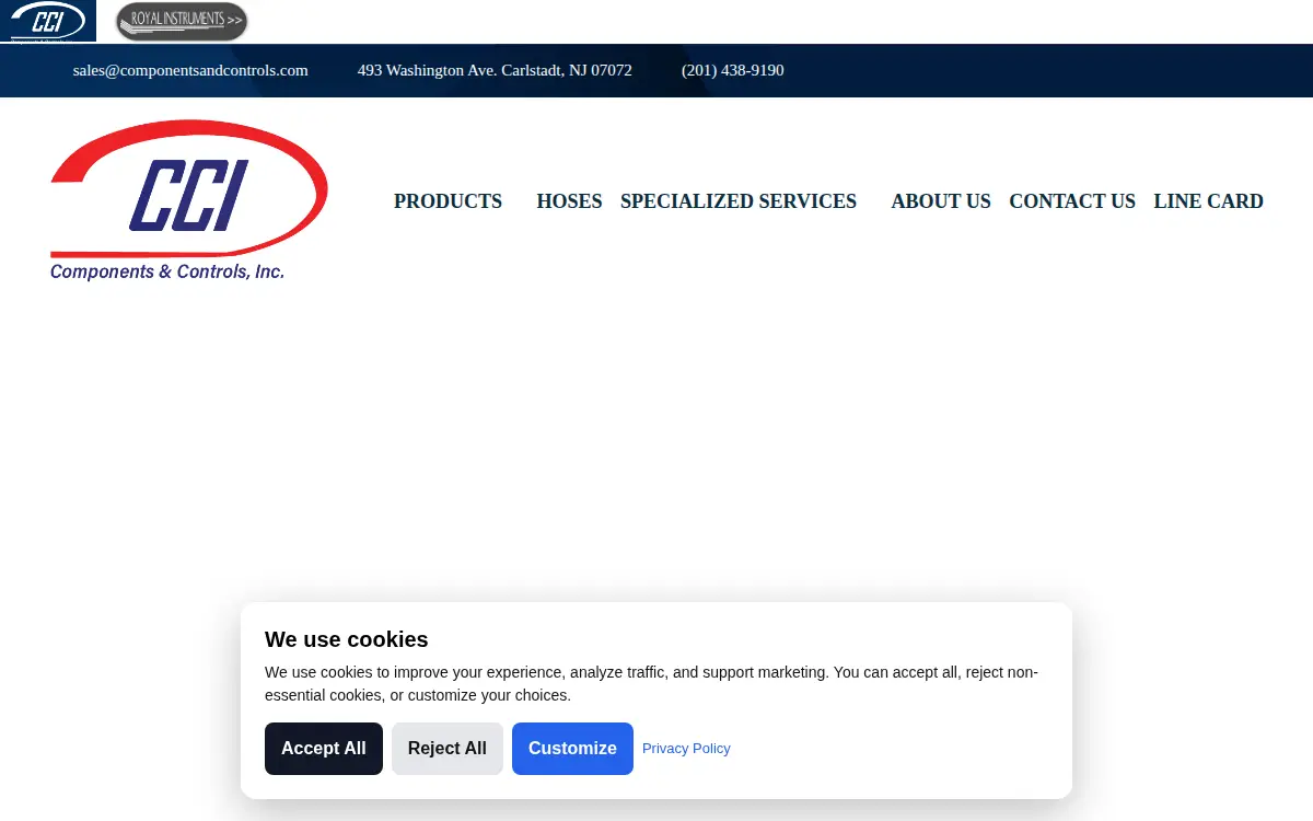 Homepage of Components & Controls INC