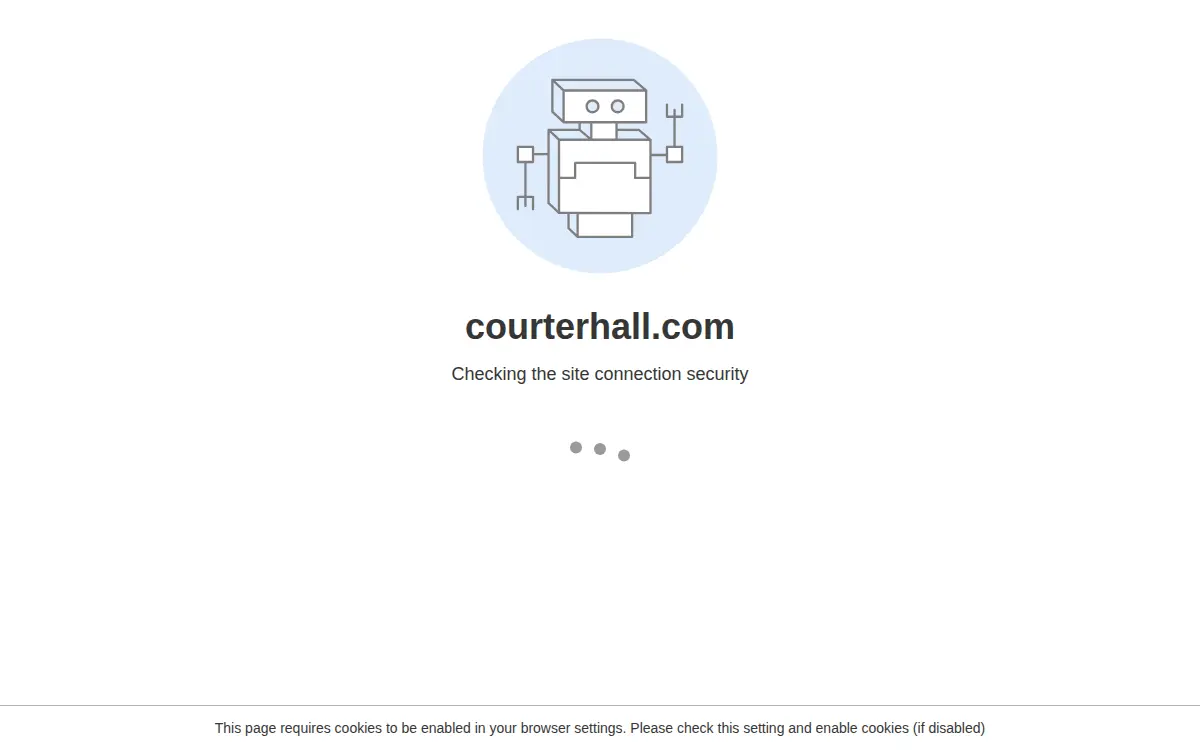 Homepage of Courter-hall Company