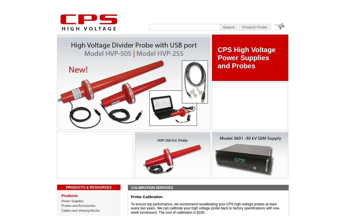 Homepage of Computer Power Supply, INC