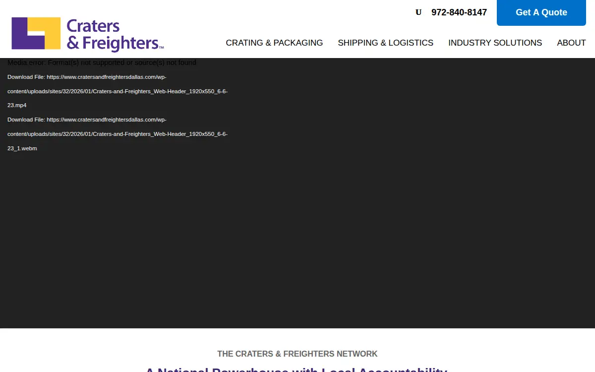 Homepage of Ttte, LLC