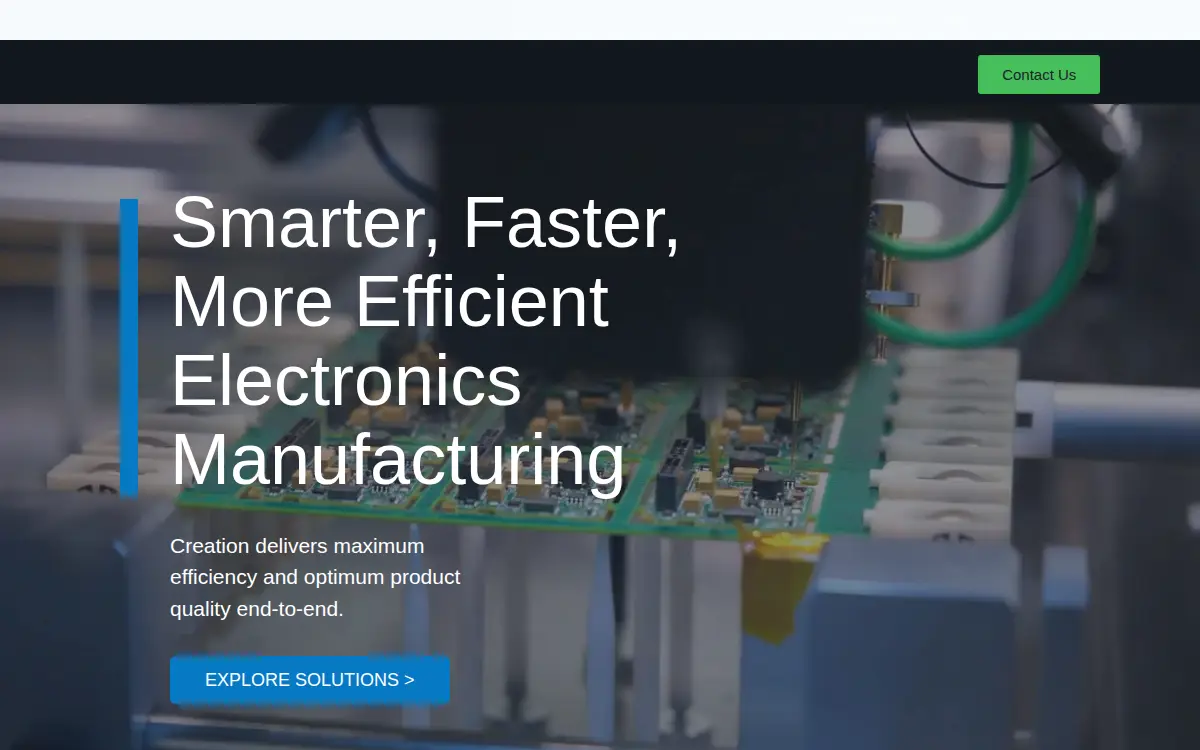 Homepage of Creation Technologies New Mexico INC.