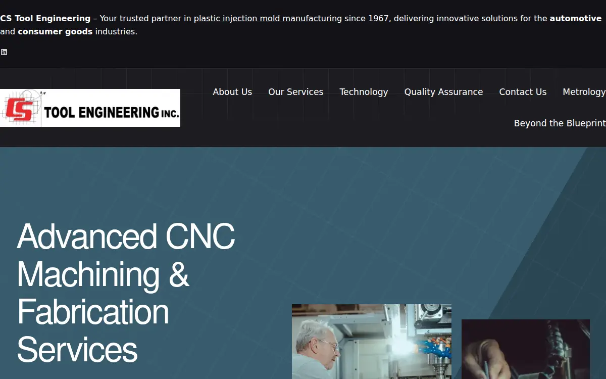 Homepage of Cs Tool Engineering, INC