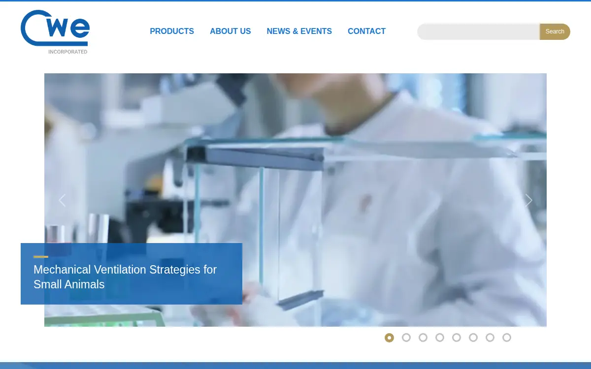 Homepage of C. W. E., INC.