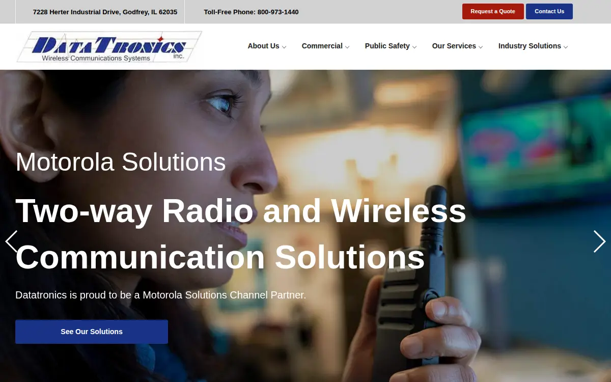 Homepage of Datatronics, INC.
