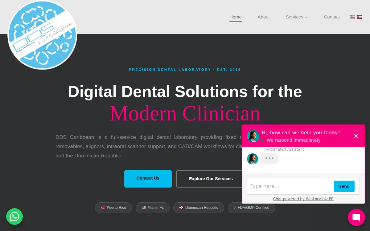 Homepage of Dds Caribbean CORP