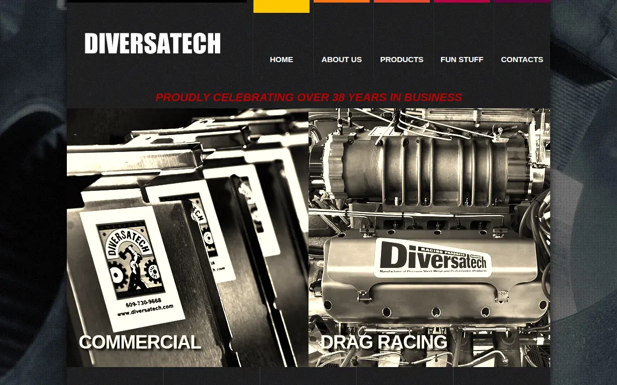 Homepage of Diversatech INC.