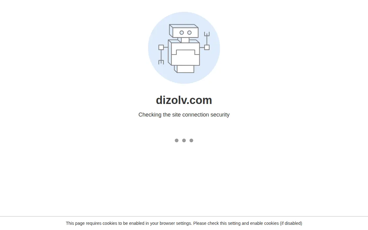 Homepage of Dizolv INC.