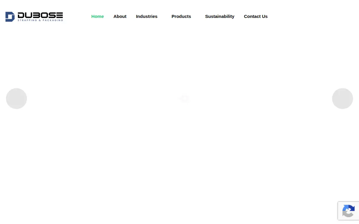 Homepage of Dubose Strapping, INC.