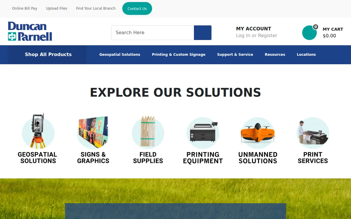 Homepage of Duncan-parnell INC