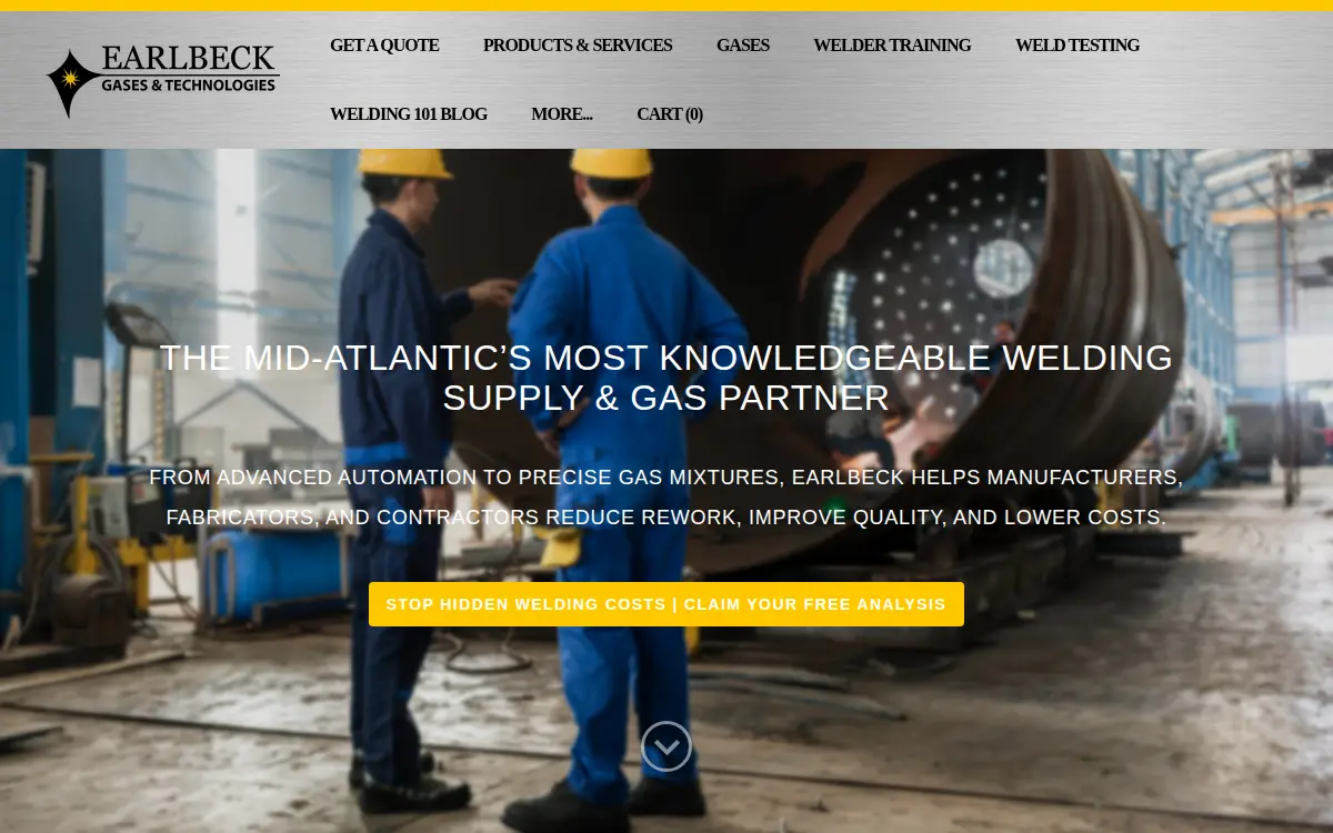 Homepage of Earlbeck Corporation