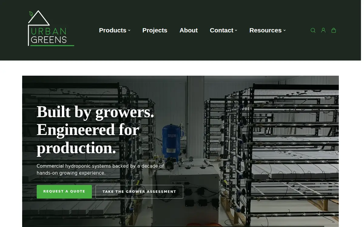 Homepage of Greenspaces, LLC