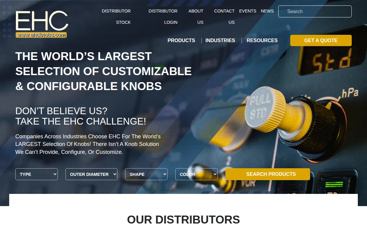 Homepage of Electronic Hardware CORP